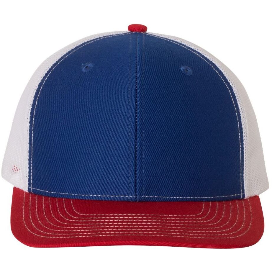 Royal/ White/ Red