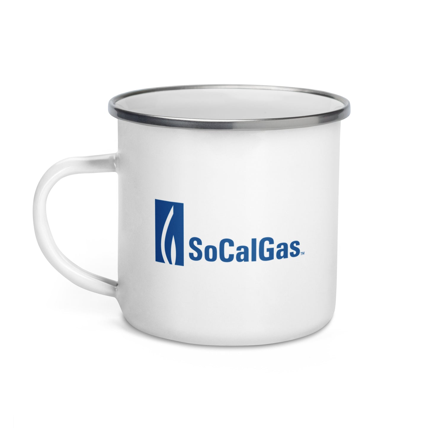SoCalGas Enamel Mug
