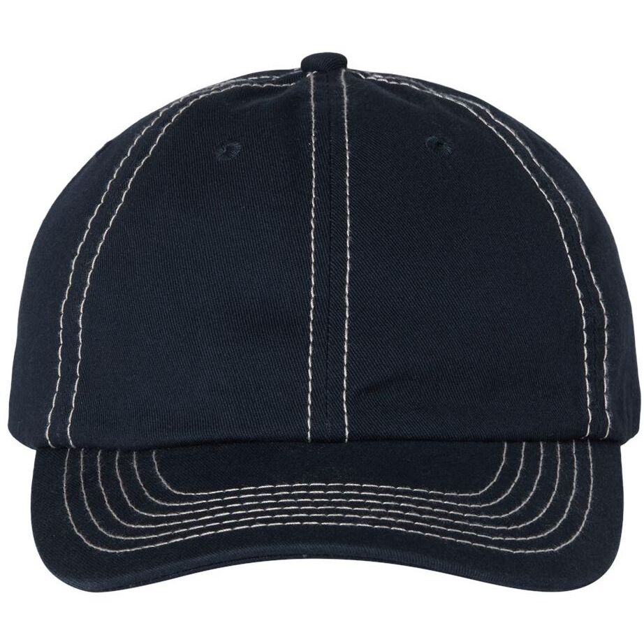 Navy/ Stone Stitch