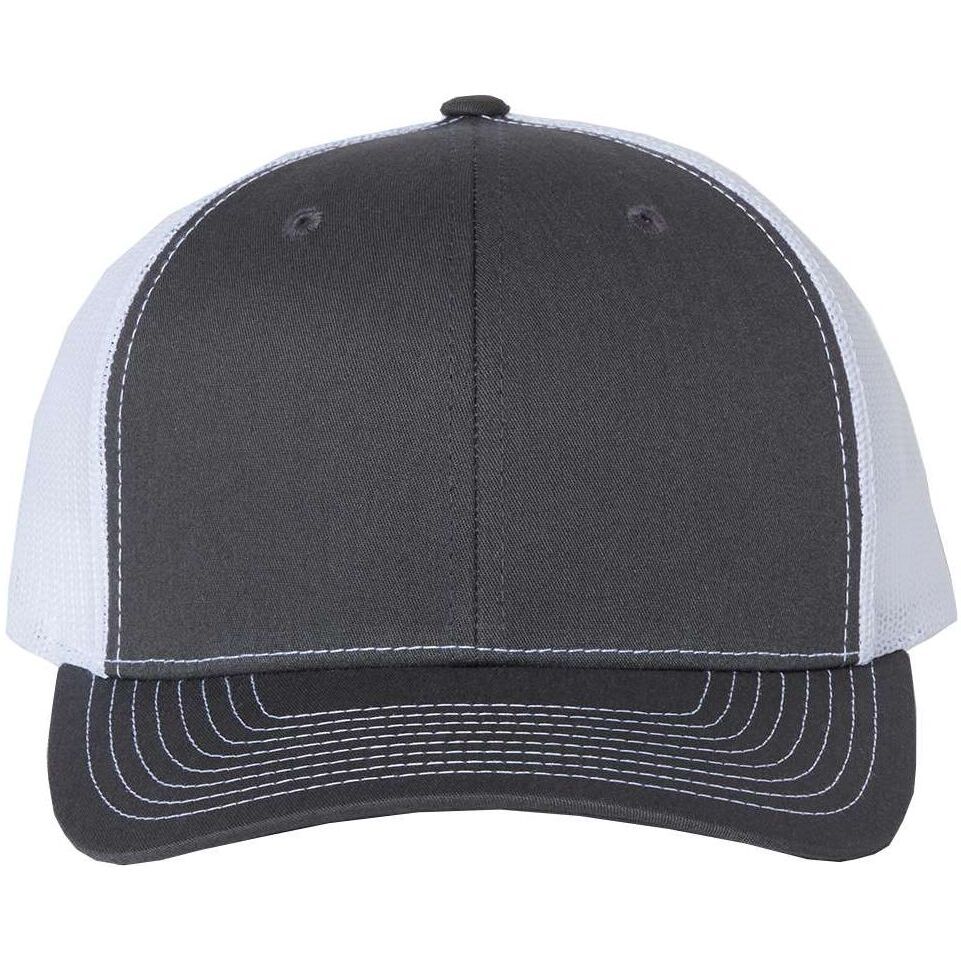 Charcoal/ White