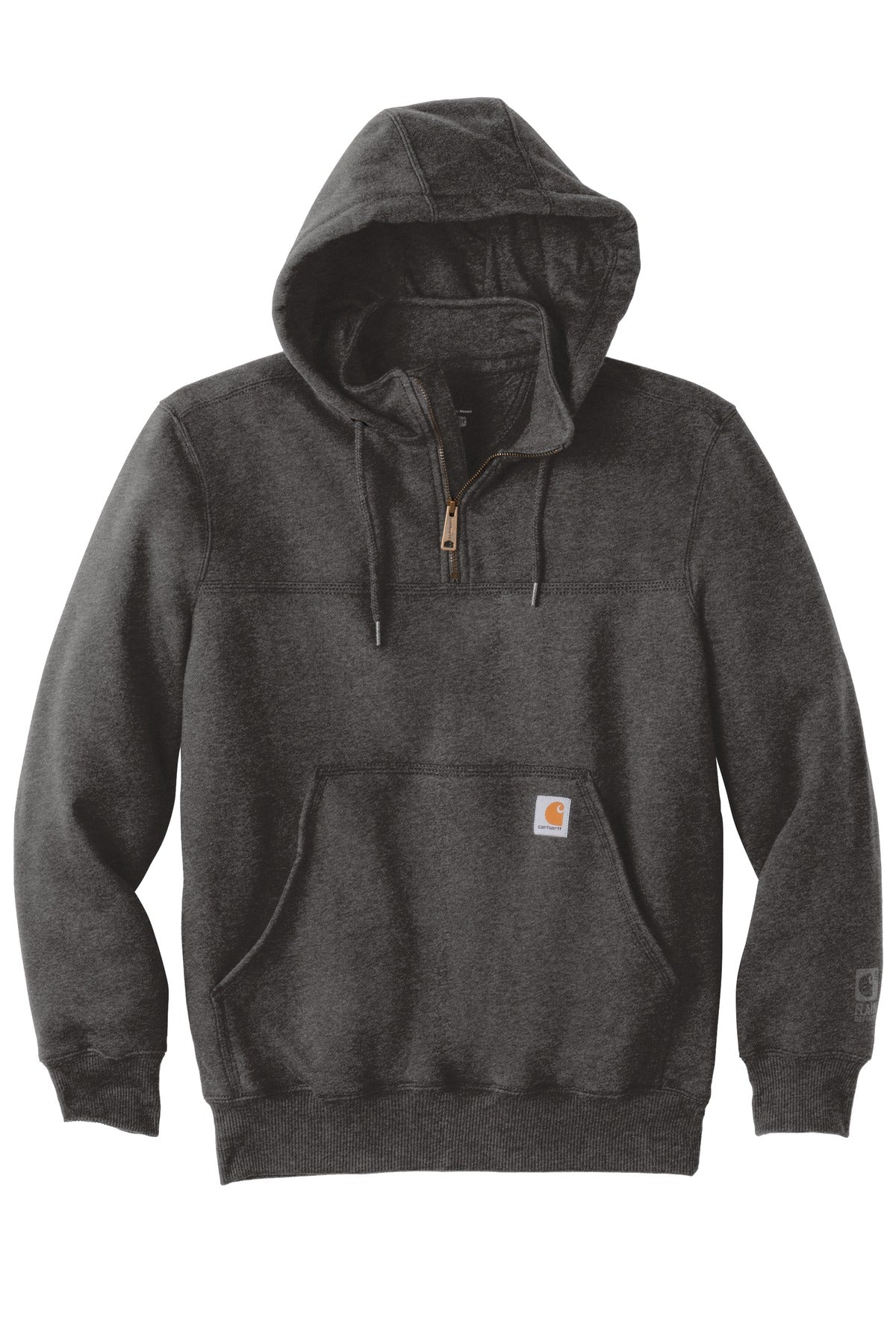 Carhartt Rain Defender Paxton Heavyweight Hooded Zip Mock Sweatshirt