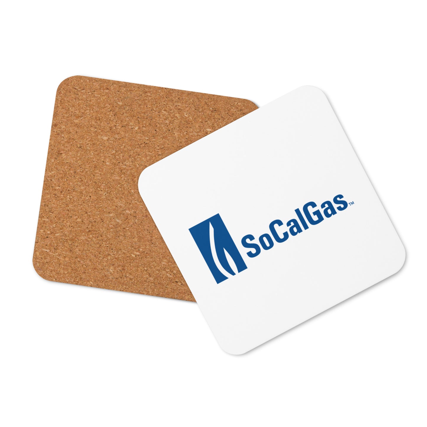 SoCalGas Cork-back coaster