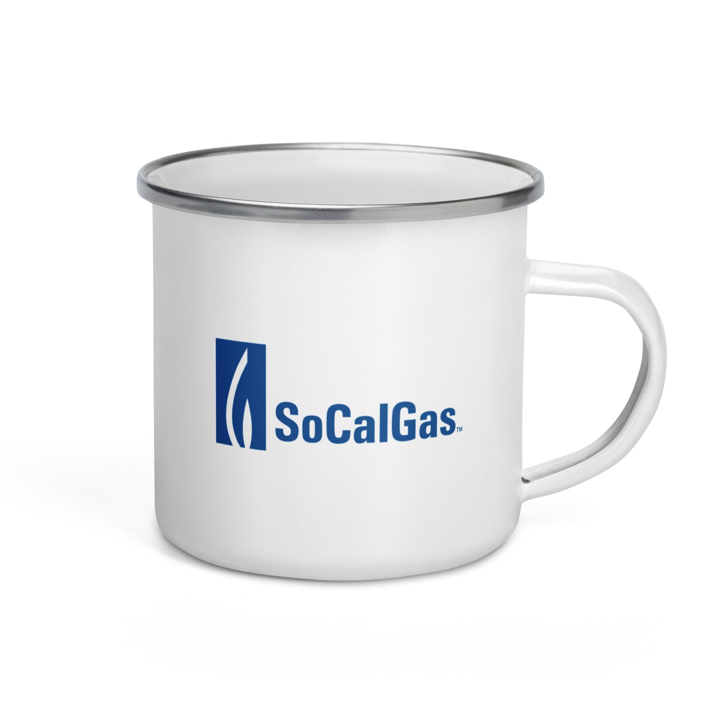 SoCalGas Enamel Mug