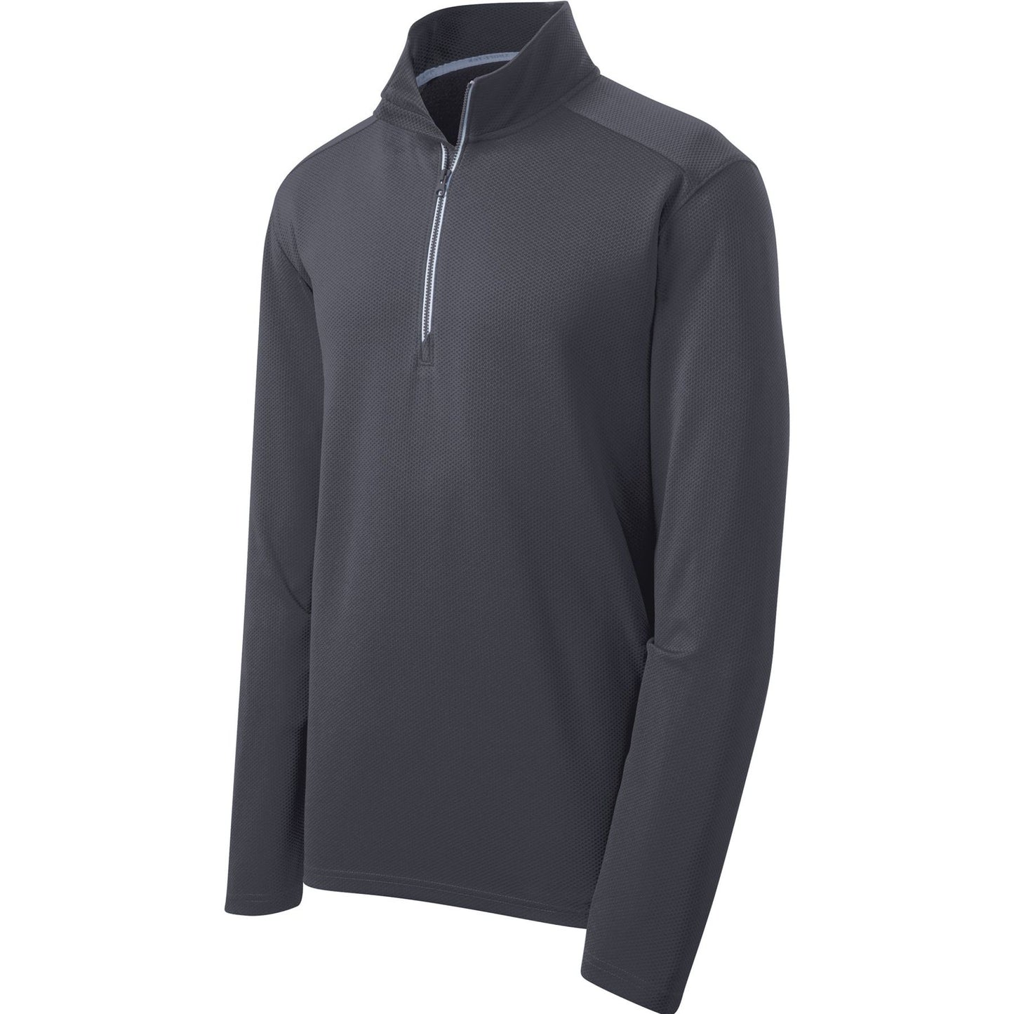 Sport-Tek® Sport-Wick® Textured 1/4-Zip Pullover